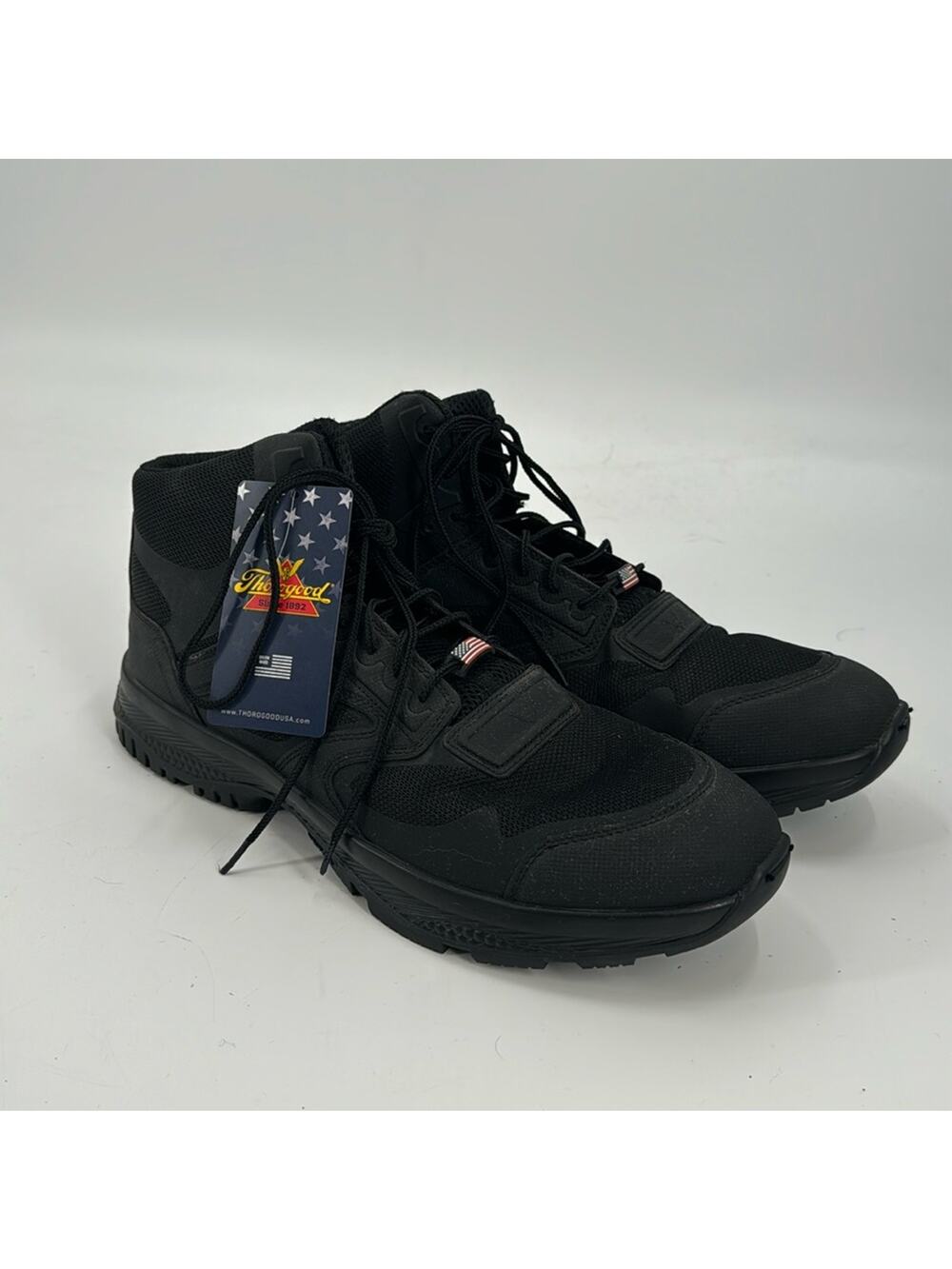 NWT Thorogood black lightweight tactical black tactical series lace up boots